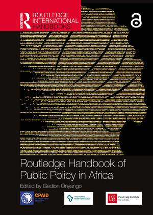 Routledge Handbook of Public Policy in Africa de Gedion Onyango