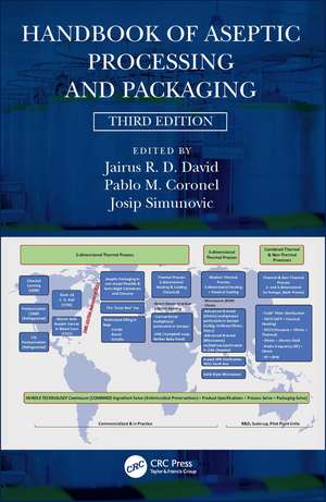 Handbook of Aseptic Processing and Packaging de Jairus R. D. David