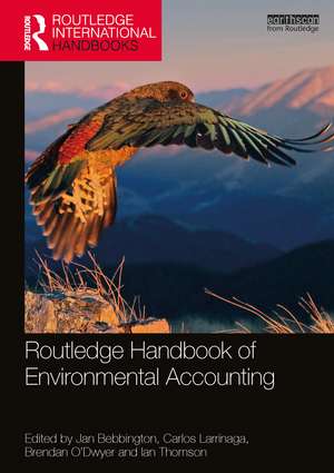 Routledge Handbook of Environmental Accounting de Jan Bebbington