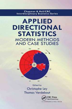 Applied Directional Statistics: Modern Methods and Case Studies de Christophe Ley