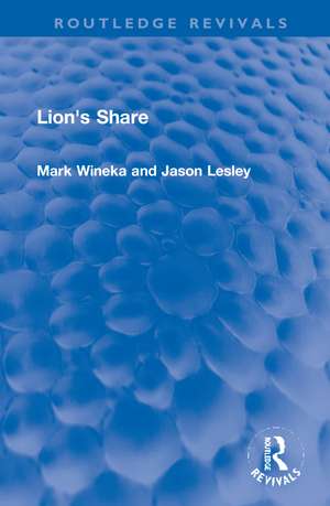 Lion's Share de Mark Wineka