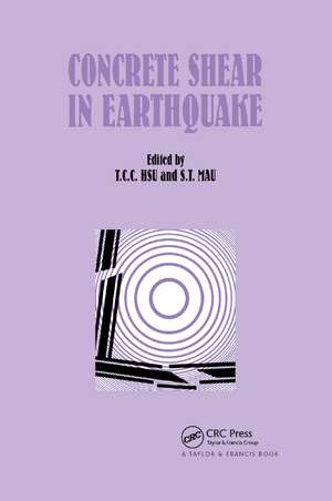 Concrete Shear in Earthquake de T.C.C. Hsu