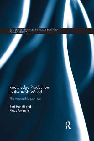 Knowledge Production in the Arab World: The Impossible Promise de Sari Hanafi