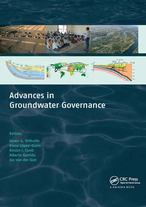 Advances in Groundwater Governance de Karen G. Villholth