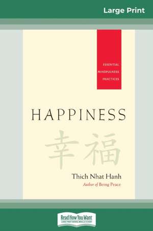 Happiness de Thich Nhat Hanh