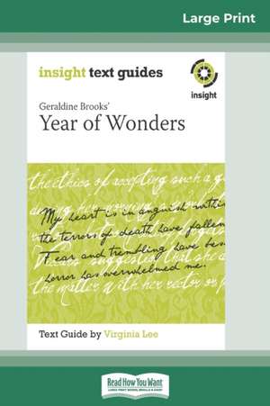 Geraldine Brooks' Year of Wonders de Virginia Lee