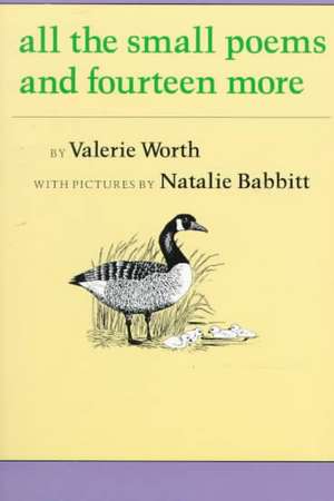 All the Small Poems and Fourteen More de Valerie Worth