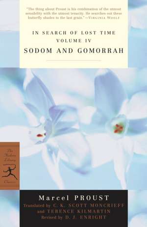 Sodom and Gomorrah de Marcel Proust