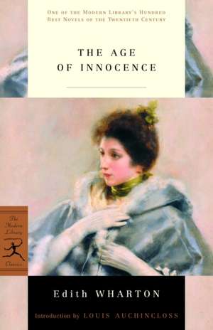 The Age of Innocence de Edith Wharton