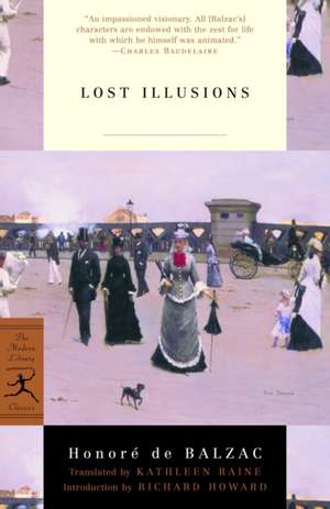 Lost Illusions de Honore De Balzac