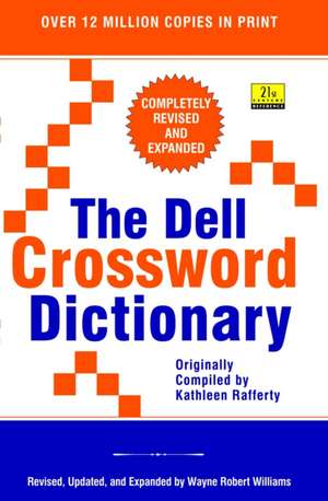 The Dell Crossword Dictionary de Kathleen Rafferty