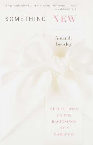 Something New: Reflections on the Beginnings of a Marriage de Amanda Beesley