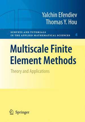 Multiscale Finite Element Methods: Theory and Applications de Yalchin Efendiev