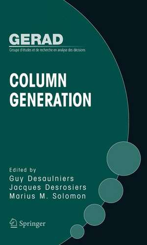 Column Generation de Guy Desaulniers