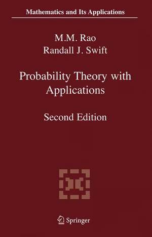 Probability Theory with Applications de Malempati M. Rao