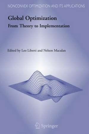 Global Optimization: From Theory to Implementation de Leo Liberti