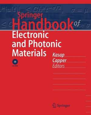 Springer Handbook of Electronic and Photonic Materials de Safa Kasap