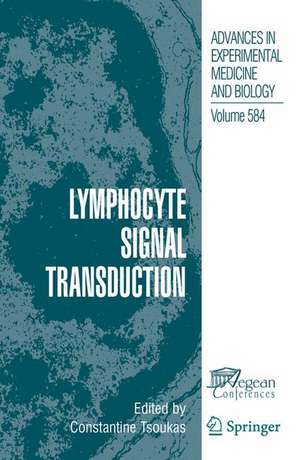 Lymphocyte Signal Transduction de Constantine Tsoukas