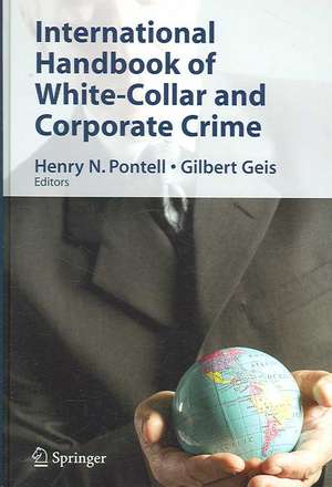 International Handbook of White-Collar and Corporate Crime de Henry N. Pontell