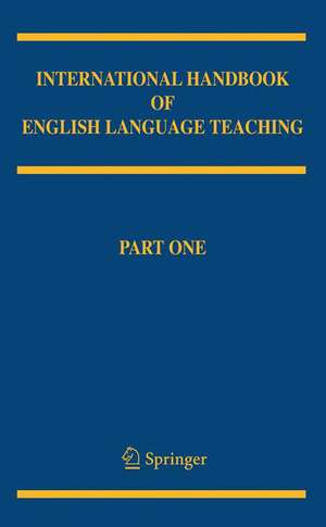 International Handbook of English Language Teaching de Jim Cummins