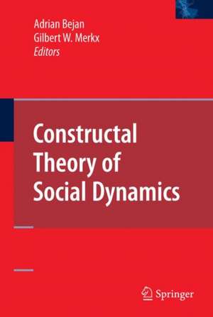 Constructal Theory of Social Dynamics de Adrian Bejan