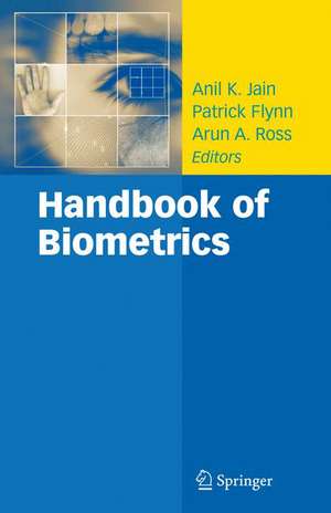 Handbook of Biometrics de Anil K. Jain