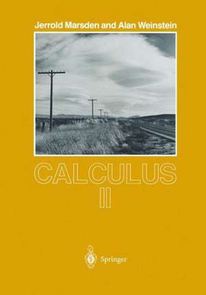 Calculus II de Jerrold Marsden