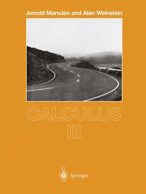 Calculus III de Jerrold Marsden