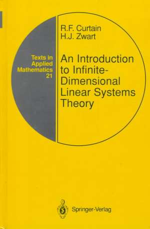 An Introduction to Infinite-Dimensional Linear Systems Theory de Ruth F. Curtain