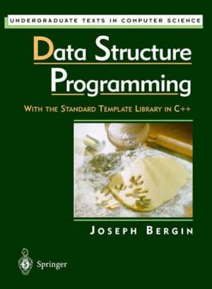 Data Structure Programming de Bergin, Joe