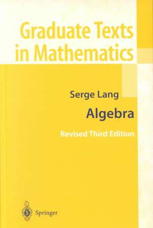 Algebra de Serge Lang