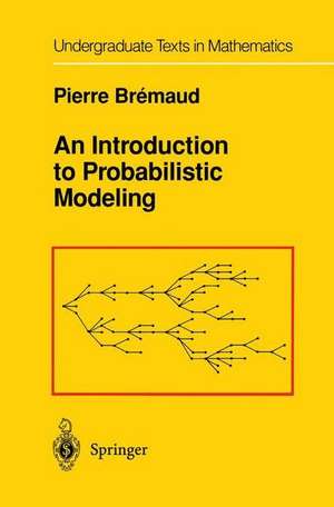 An Introduction to Probabilistic Modeling de Pierre Bremaud