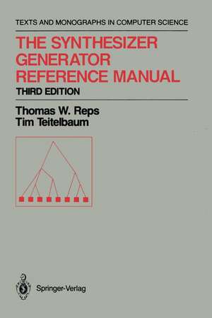 The Synthesizer Generator Reference Manual de Thomas W. Reps