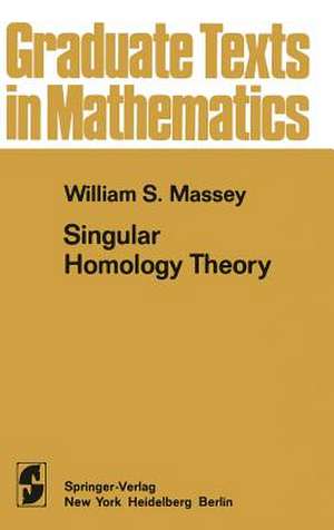 A Basic Course in Algebraic Topology de William S. Massey