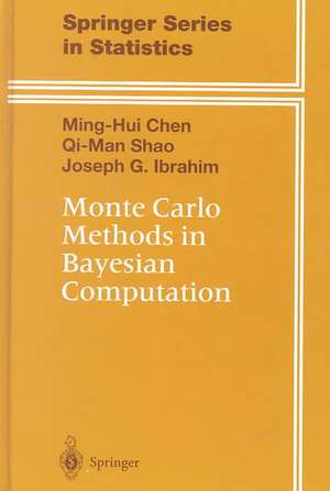 Monte Carlo Methods in Bayesian Computation de Ming-Hui Chen