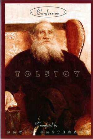 Confession Reissue de Leo Tolstoy