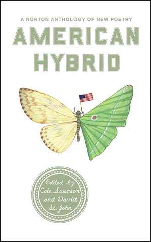 American Hybrid – A Norton Anthology of New Poetry de David St John