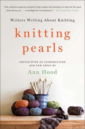 Knitting Pearls de Ann Hood