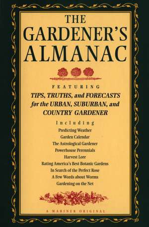 The Gardener's Almanac de Peter C. Jones