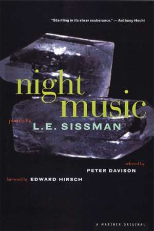 Night Music: Poems de L. E. Sissman