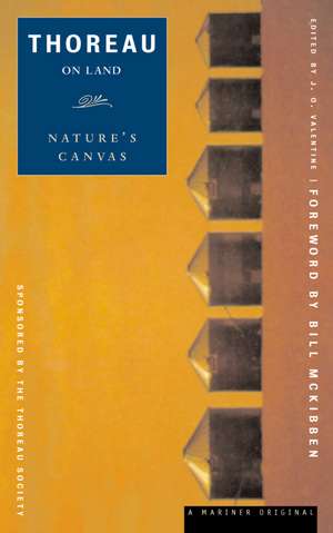 Thoreau On Land: Nature's Canvas de Henry David Thoreau