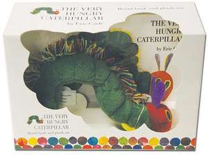 The Very Hungry Caterpillar Board Book and Plush [With Plush] de Eric Carle