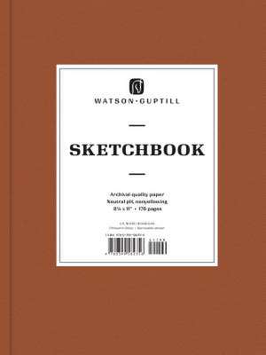 Large Sketchbook (Chestnut Brown) de Watson-Guptill