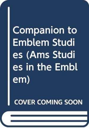 Companion to Emblem Studies de Peter M. Daly