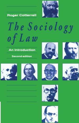 The Sociology of Law: An Introduction de Roger Cotterrell