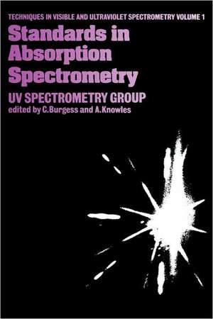 Standards in Absorption Spectrometry de C. Knowles