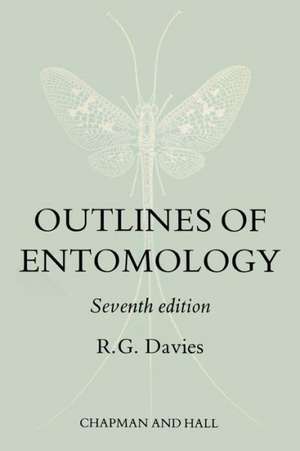 Outlines of Entomology de R.G. Davies