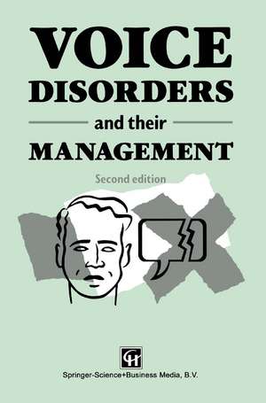 Voice Disorders and their Management de Margaret Fawcus