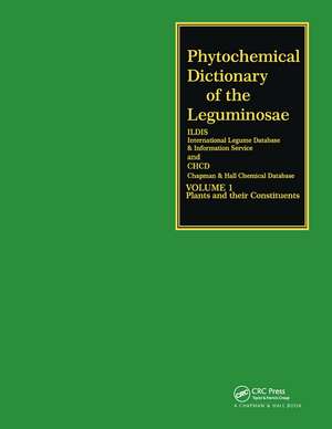 Phytochemical Dictionary of the Leguminosae de Frank Bisby