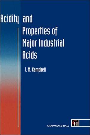 Acidity and Properties of Major Industrial Acids de I. M. Campbell